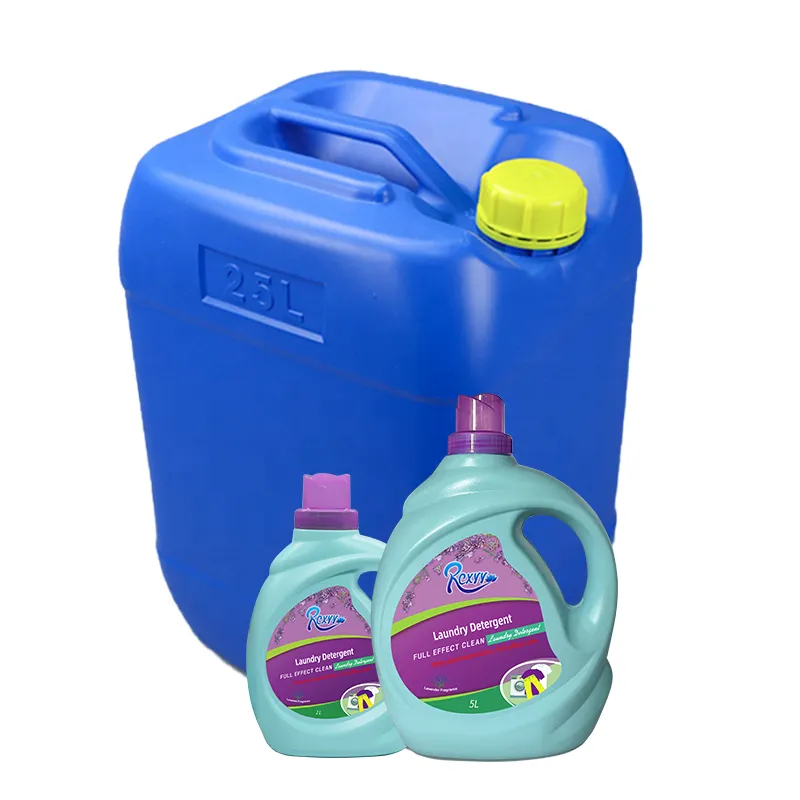 卸売20l25lドラムベールバレル洗濯洗剤ラベンダー香りフルエフェクト液体洗濯洗剤