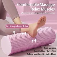 Rodillo de Espuma EVA de Alta Calidad para Yoga y Masajes, 30*10cm, Rodillo para Piernas, Relajante Muscular, Columna de Fitness Flotante