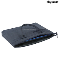 Sac à main pour ordinateur portable, sacoche d'affaires portable en polyester résistant à l'eau, personnalisable en gros, protection pour ordinateur portable