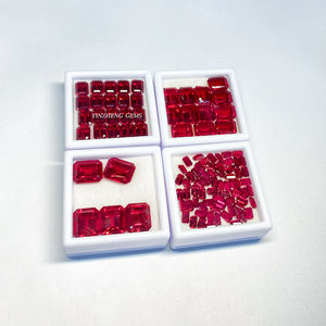 Yinzheng <strong>Lab</strong> Grown Pigeon Blood <strong>Ruby</strong> Emerald Cut GRC Certificate Available Loose <strong>Ruby</strong> Diamond - Product Image 4