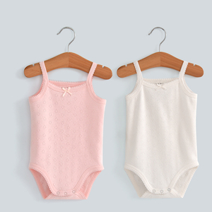 Tuta da neonato estiva personalizzata body body vestiti 100% cotone pagliaccetto da bambina - Product Image 1