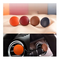 Désodorisant de voiture en gros, clip magnétique pour grille d'aération, tampon aromatique en peau de mouton, huile essentielle, parfum longue durée, écologique, sans BPA