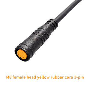IP67 防水 M8 3 针 SS49E 传感器公母分线器连接器插头电缆工业自动化线缆组件 - Product Image 4