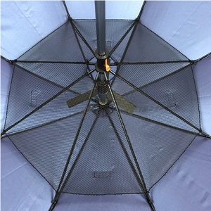 Sombrilla Parasol con Panel Solar y Batería - Clásica, Recta, Apertura Manual, Pongee, Regalo Empresarial, Viajes, Todo en Uno - Product Image 2