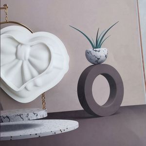 Wholesale Custom Food Grade Silicone Single Bow Heart Mousse Cake <b>Mold</b> - Product Image 6