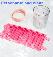 BPlus Nouvelle tasse de lavage manuelle pour pattes d'animaux en silicone souple, produits de nettoyage et de toilettage pour animaux avec nettoyage à 360° pour chats et chiens