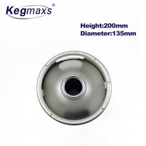 Kegmaxs Beer Growler5Lミニビール樽ステンレス鋼ボトルコーネリアスビールコーヒー液体コーニーケグボールロック樽ドリップトレイ - Product Image 3