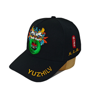 Gorra de Béisbol Personalizada con Estampado de Leopardo, Estilo Deportivo, Bordado, Cierre a Presión, 5-6 Paneles, Estructurada, 100% Algodón, Visera Curva
