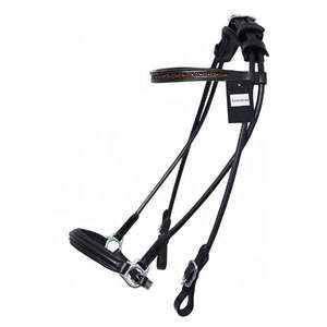 Brida de Doma Acolchada para Equitación de Cuero 100% Genuino MH Global Exports con Logotipo Personalizado y Calidad Premium - Product Image 4