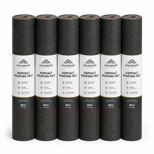 Papier d'étanchéité organique renforcé de qualité professionnelle, saturé d'asphalte, 15 lb 30 lb, pour toiture résidentielle à tuiles - Product Image 1