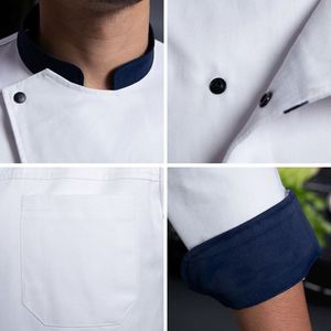 Veste de Chef Imprimée à Manches Longues Personnalisable pour Homme – Drapeau Italie Dragon – Uniforme de Travail pour Restaurant - Product Image 2