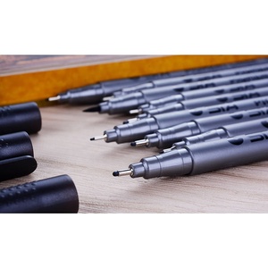 STA personnalisé dessin au trait fin Pigment Liner stylo à encre ensemble stylo de calligraphie avec <span class=keywords><strong>pointe</strong></span> en <span class=keywords><strong>feutre</strong></span> pour croquis Art marqueurs - Product Image 3