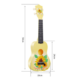 Ukelele Orff de la Serie Sunflower, de Carbono, 21 Pulgadas, Venta al Por Mayor - Product Image 4