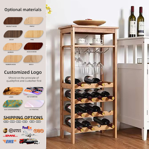 ชั้นวางไวน์ไม้ไผ่แบบตั้งพื้น 42 ขวด 7 ชั้น ชั้นวางโชว์และจัดเก็บ วางบนโต๊ะ เป็นมิตรกับสิ่งแวดล้อม เหมาะสำหรับบ้าน ห้องครัว บาร์ เฟอร์นิเจอร์ - Product Image 1