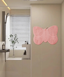 Tapis de bain en PVC écologique moderne, antidérapant, épais (0,2-0,4 pouces), forme personnalisée, massage, logo personnalisé, lavable, pour la maison, l'hôtel, la salle de bain - Product Image 2