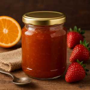 Glass <b>Jars</b> 200ml Airtight Gold Lid Ideal <b>For</b> <b>Jams</b> Preserves Party Favors - Product Image 5