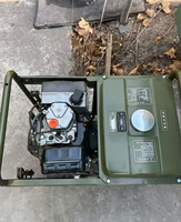 Générateur diesel portable 12KW 15kVA à châssis ouvert, démarrage par lanceur, refroidissement par air, 220V/380V 50/60Hz, monophasé, pour maison, ferme, chantier