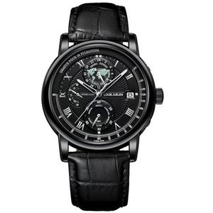 Reloj de Pulsera para Mujer, Multifuncional, Digital, Resistente al Agua 3BAR, Luminoso, con Correa de Cuero Genuino y Aleación, Marca Crane Business - Product Image 1
