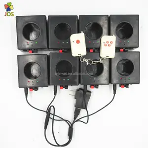 8 channel 8 cue rechargeable battery wireless remote control cold fireworks firing system