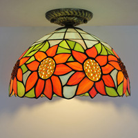 Plafonnier Tiffany en fer rétro européen à LED et cristal, blanc chaud, pour chambre, bureau, bar, café, couloir, hall, ambiance chaleureuse et romantique, économe en énergie