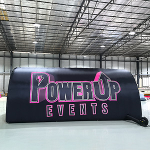 अच्छी गुणवत्ता वाले pvc पोर्टेबल आउटडोर इंफ्लेटेबल हेलोलीन ईगल सुरंग फुटबॉल हेलमेट टेंट सुरंगों के साथ त्वरित सेटअप वाटरप्रूफ - Product Image 2