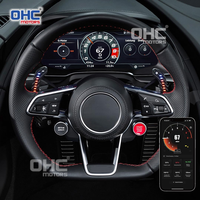 Pagaies de changement de vitesse en fibre de carbone LED en stock aux États-Unis pour Audi B8 B8.5 A1~A8 Q2~Q8 S1 S2 S3 S4 S5 SQ5 SQ7 SQ8 RS1 RS2 RS3 RS4 RS5 RSQ5