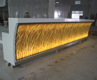 Barre lumineuse d'urgence LED au design moderne pour hôtels, centres commerciaux et supermarchés (usage commercial)
