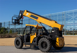 10m 3Ton Mini Telehandler Chariot télescopique compact pour la construction et l'utilisation agricole avec plusieurs accessoires Fourches et seaux - Product Image 4