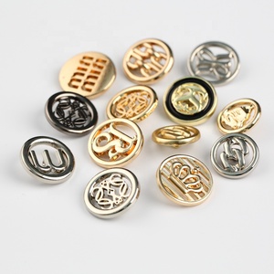 Nhà Máy Bán buôn Chất lượng cao High End Vàng nút nhà sản xuất vàng kim loại may nút cho hàng may mặc - Product Image 4
