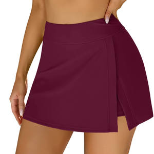 运动高尔夫网球裙2025二合一泡菜网球裙运动服女装新款性感运动健身连身裤配短裤 - Product Image 4