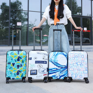 Bagages PP personnalisés prix de gros sacs de voyage en soie imprimés valise valises légères chariot de voyage - Product Image 2