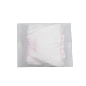 Pantalones sanitarios desechables con capa trasera tipo tela para protección menstrual femenina, diseño con fruncido lateral - Product Image 5