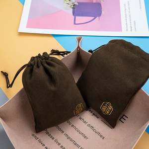 Sac à poussière en coton biologique de luxe avec logo personnalisé imprimé en usine, sac à poussière enveloppe pour l'emballage de sacs à main - Product Image 3