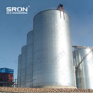 30 Tons To 1000 Tons Cement Silo Storage Concrete Batching Plant Silo Price