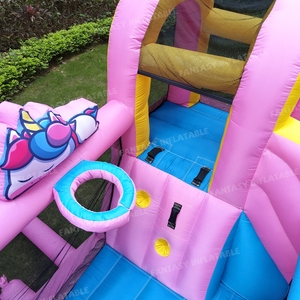 <strong>Funny</strong> Horse Oxford <strong>Inflatable</strong> Bouncy Castle Commercial Small Kids <strong>Inflatable</strong> Bounce House with <strong>Slide</strong> and <strong>Pool</strong> - Product Image 5