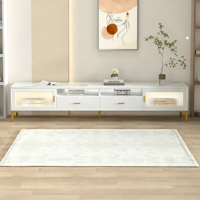 Table de salon multifonctionnelle moderne en crème, pliable et mobile, 2-en-1, pour café et repas, personnalisable OEM ODM