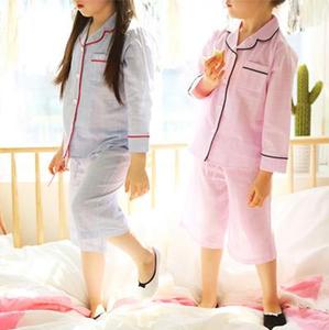 ชุดนอนเด็กผู้ชาย ผ้าฝ้าย เสื้อผ้าสำหรับขายปลีก ชุดนอนเด็กผู้ชาย - Product Image 1