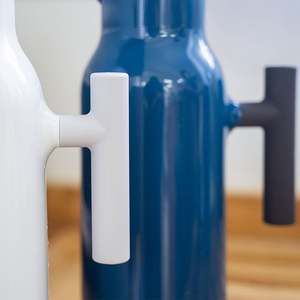 Termo de vacío de acero inoxidable de gran capacidad, doble pared interior de 1l, 304, para té, con mango - Product Image 4