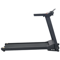 Caminadora K-FIT GSTF-4510 con Inclinación Automática de 12 Niveles, Pantalla LED de 5 Dígitos, 14 km/h, Motor de 2.5 HP, 12 Programas, Sensor de Pulso, para Ejercicio en Casa