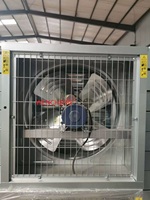 Ventilateurs axiaux de circulation à volet obturateur de 54, 36 et 24 pouces pour serres, fermes avicoles et élevages