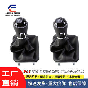 Pomo de Palanca de Cambios de Volkswagen, Cuero, Transmisión Manual, Ergonómico, 5 y 6 Velocidades, Compatible con Golf 7 A7 MK7 GTI - Product Image 5