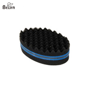 Éponge à cheveux Big Holes Barbershop double face pour ondulations magiques, dreadlocks, boucles et torsades, pour hommes noirs - Product Image 2