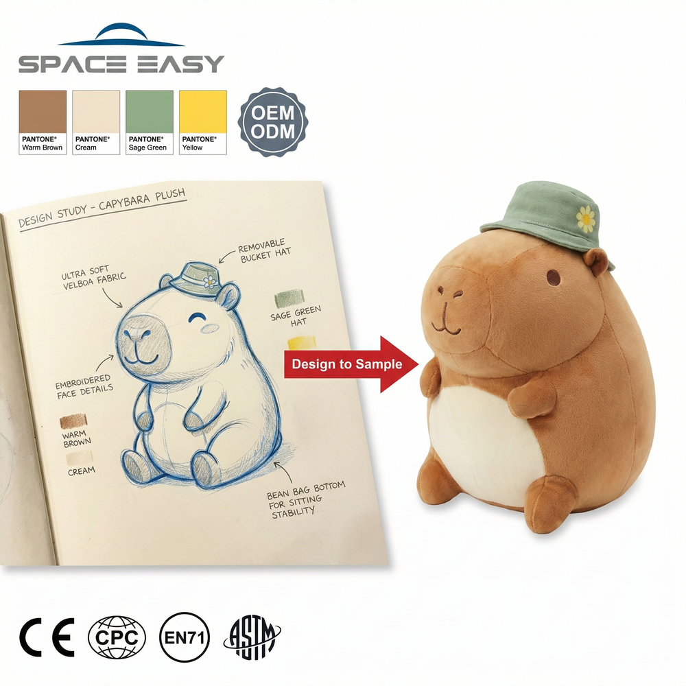 Peluche Alpaca Morbido 25 Cm, Cuscino Verde A Forma Di Animale, Giocattolo Coccoloso Per Bambini E Adulti, Regalo Originale