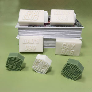 Moule à savon en Silicone fait main, moule à savon en Silicone, 50g, bricolage de lettres, aromathérapie, écriture anglaise - Product Image 6