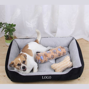 Cama para Perros y Gatos al por Mayor, Personalizable, Transpirable, Clásica, Sólida, con Base Antideslizante, Tipo Nido, Rectangular Grande, de Lujo, Impermeable, Ultrasuave - Product Image 6