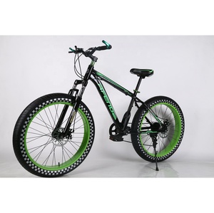 Marco de aleación de 26 <span class=keywords><strong>pulgadas</strong></span> Bicicleta gorda Bicicleta de nieve de <span class=keywords><strong>29</strong></span> <span class=keywords><strong>pulgadas</strong></span> con 7 engranajes de velocidad Sistema de línea de freno de horquilla de aleación de aluminio - Product Image 5