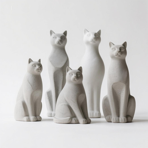 รูปแกะสลักซีเมนต์สำหรับตกแต่งในร่มและกลางแจ้งรูปปั้นสัตว์เลี้ยงลูกด้วยนมในทะเลปรับแต่งได้อย่างเต็มที่ - Product Image 2