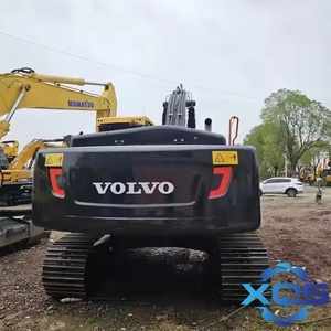 Excavatrice sur chenilles hydraulique Volvo EC240 d'occasion, 24 tonnes, modèle 2023, moteur, pompe, roulement, prix bas, bon état de fonctionnement, stable - Product Image 5
