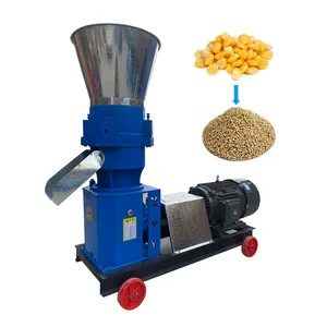 Kleine Huishoudelijke Runderschapen Gras Pellet Making Machine Nieuwe Directe Fabriek Verkoop Boerderijen Planten Feed Pellet Machine