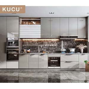 Set di Mobili da <span class=keywords><strong>Cucina</strong></span> Economici in MDF per Piccole Cucine, Design Interno di Guangzhou - Product Image 3